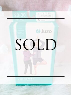 SOLD** Juzo Dynamic Compression Stockings 20-30 mmHg 3511 AD III Black 17273